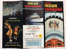 Vintage Wisconsin Dells Stand Rock Pamphlet