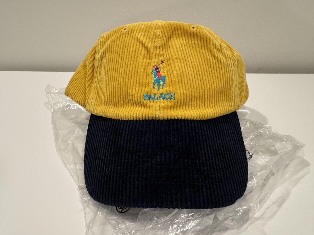 Palace X Polo Ralph Lauren Corduroy Hat Leather Strap Pony Palace X Polo Ralph Lauren Corduroy Hat Leather Strap Pony