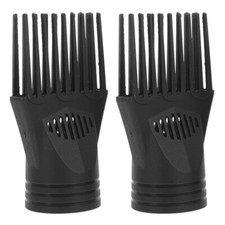 2PCS Hair Dryer Nozzle Combs Blow Dryer Hair Comb Attachment Combs Accessories