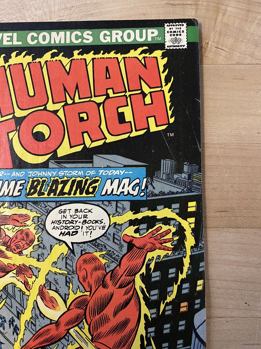 アメコミ Human torch #1 ファンタスティックフォー FF リーフ アメコミ Human torch #1 ファンタスティックフォー FF リーフ
