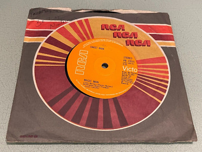 Sweet Rain - Magic Man - Love I'm Glad I Found You - Vinyl Record 7'' Single 1974