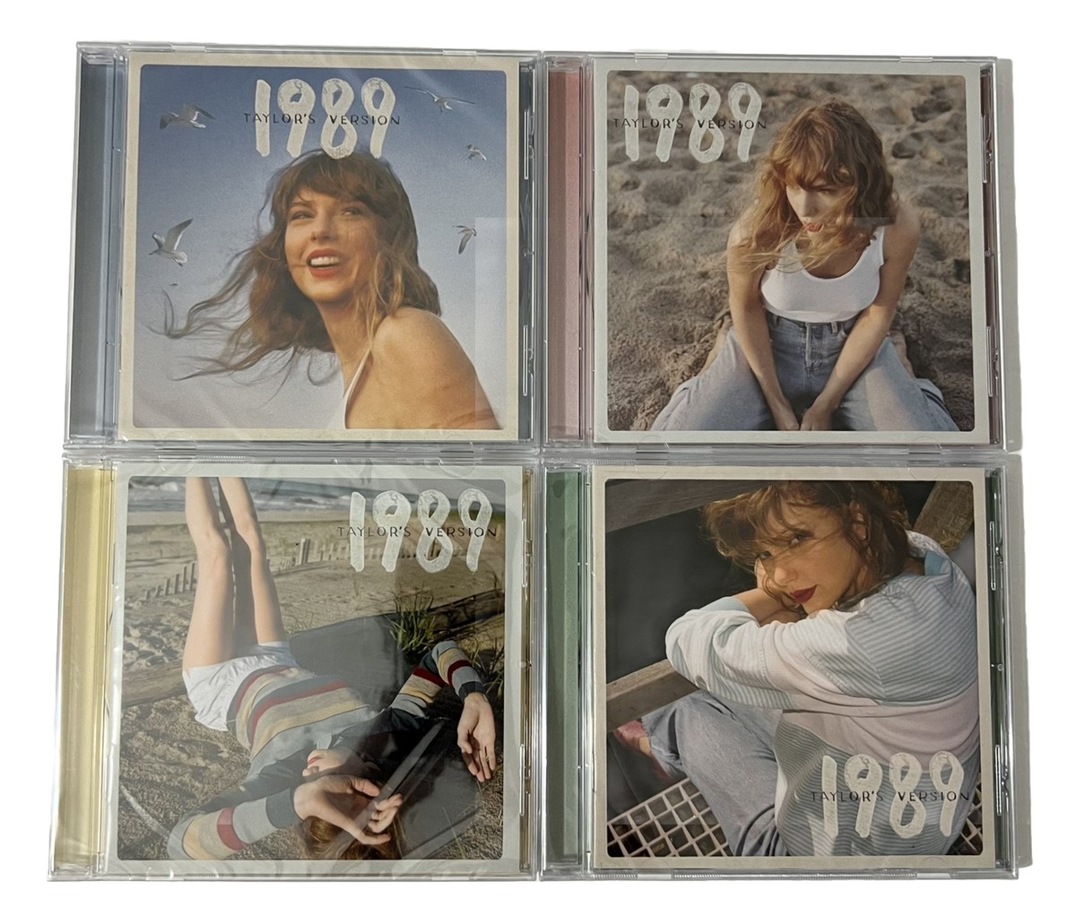 Taylor Swift 1989 Taylor's Version Deluxe 4 CD Set WITH