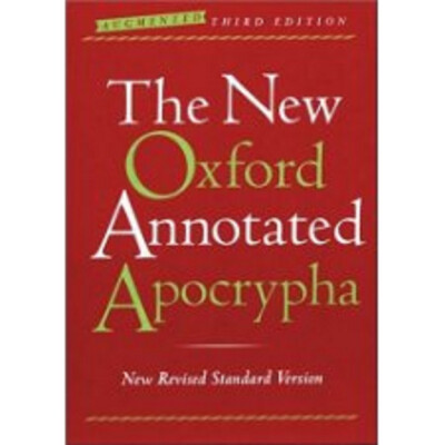 The New Oxford Annotated Apocrypha
