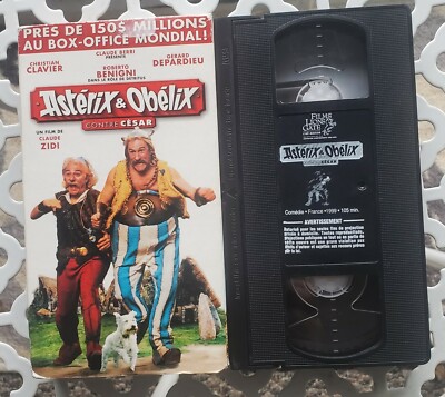 Asterix & Obelix contre cesar 1999 VHS Movie NTSC In French