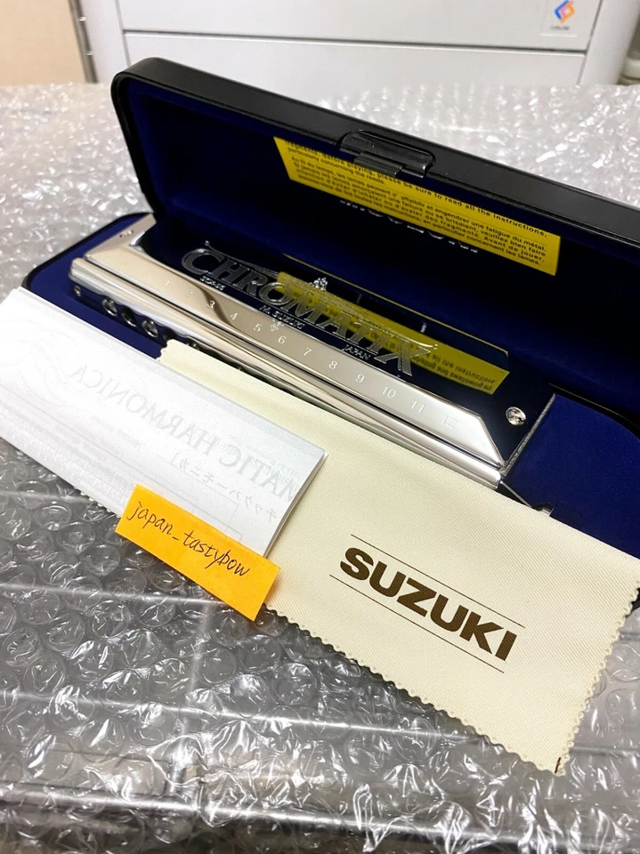 SUZUKI SCX-56 Chromatix Series Standard Harmonica C 14 Hole NEW - Image 2 of 4