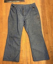 Vintage Wrangler Denim Jeans 1960s Misses Size 38 Wrangler Denim Jeans