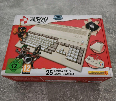 The A500 Mini inkl. 25 Spiele WHD Load ungeöffnet