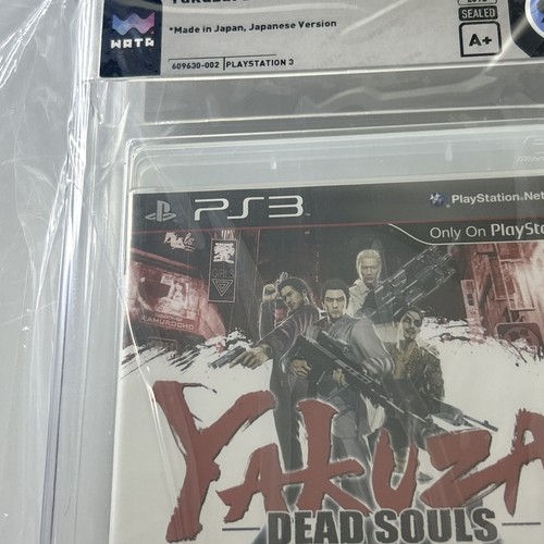 Yakuza Dead Souls PS3 Japanese Version Wata Graded 9.8 Very Rare! New - Picture 4 of 12