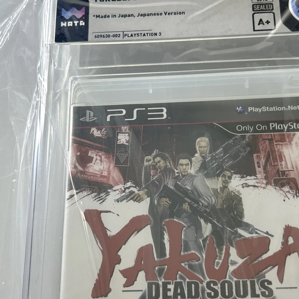 Yakuza Dead Souls PS3 Versión Japonesa Wata Calificado 9.8 ¡Muy Raro! Nuevo Foto 4 de 4
