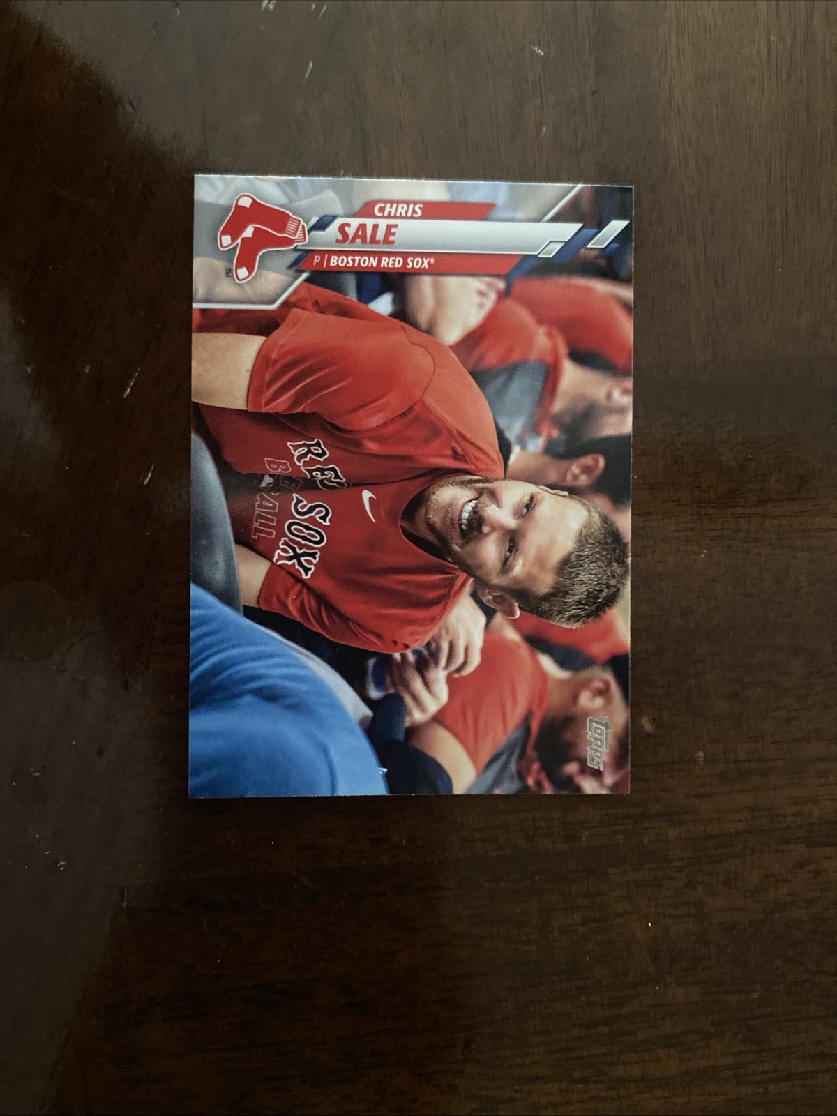 2020 Topps Update Series - SP Photo Variation Chris Sale #U-287 Smiling
