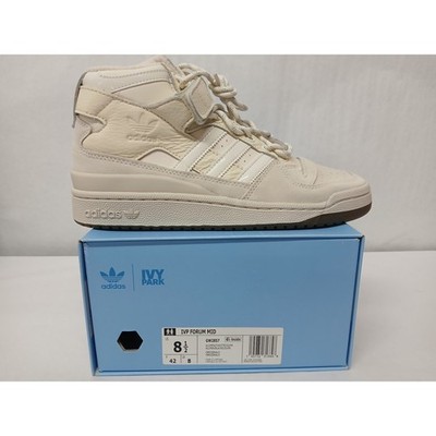 Adidas IVY PARK Forum Mid GW2857 Cream White High Top Sneakers Men US 8.5