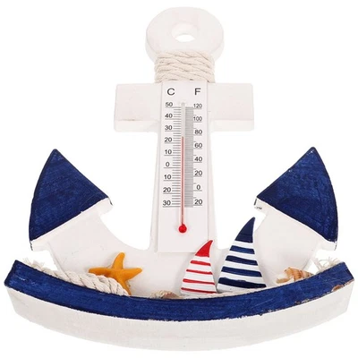 Schlafzimmerdeko Thermometer Schlafzimmerdekor Strand-Themen- - Bild 1 von 4