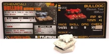 Battletech Catalyst Game Labs Bulldog Medium Tank