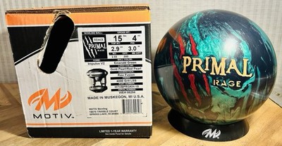 Motiv Primal Rage Remix Bowling Ball NIB 1st Quality | 15lbs 4oz