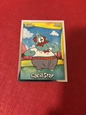 2025 Topps Chrome SpongeBob SquarePants 25th Anniversary #40 Cecil Star card