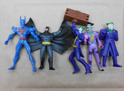 Lot of 5 Batman Action Figures Animated Series?