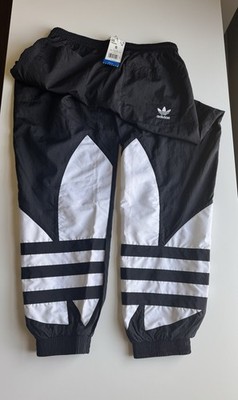 SALE! Adidas Originals Big Trefoil Track Pants FM9896 Black S NWT