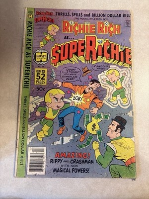 Richie Rich as SUPER RICHIE #17 (Harvey) 1978 Comic Book