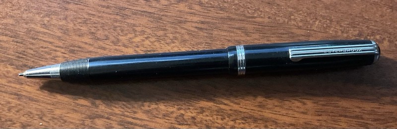 RARE VINTAGE 1950's ESTERBROOK CLASSIC BLACK REPEARTER PENCIL - 100% WORKING