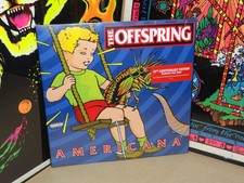 The Offspring Americana RED Vinyl LP NEW  Lenticular cover  Sticker Sheet