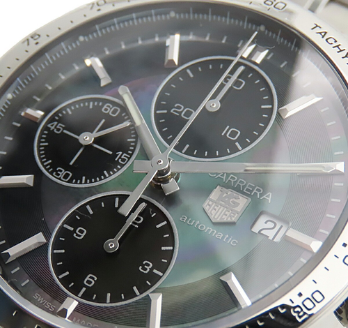 Tag Heuer Carrera Herren Automatik Uhr Kaliber 16 Chronograph CV201P.BA0794 - Bild 9 von 12