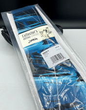 J. GARCIA Men's Silk Tie Collector's Edition Aqua NEW MSRP: 40.00