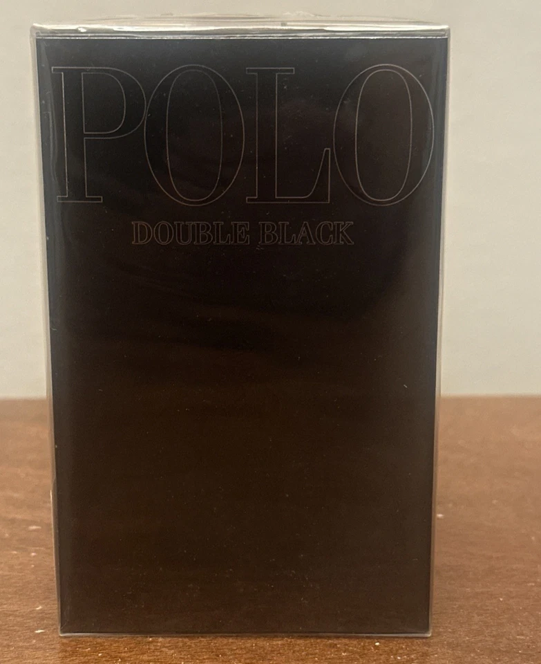 Polo Double Black Ralph Lauren 4.2 FL oz / 125 ML EDT Spray NUEVO RARO SELLADO Foto 2 de 4