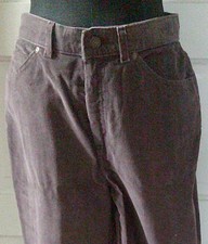 70's LEVI'S SF CAL USA Made Brown Corduroy Pants Slacks Trouser 14 12 Tall