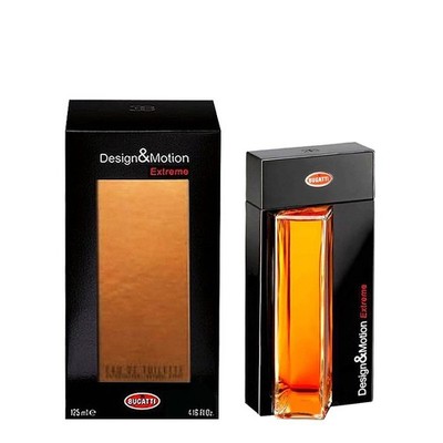 Bugatti Design And Motion Extreme EDT 75ml New Sealed Rare Discontinued