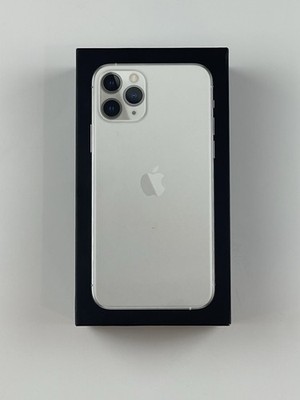 Original Apple iPhone 11 Pro Box - Silver 256GB (Empty Box and Headphones Only)