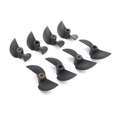 30/32/42mm Nylon Kunststoff Propeller Schiffsschraube 2 Blatt Für RC Boot Modell