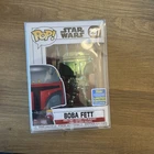 Funko Pop! Vinyl: Star Wars - Boba Fett (Green) (Chrome) - San Diego Comic...
