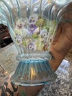 BRADFORD EXCHANGE LENA LIU "SAPPHIRE GLOW" ART GLASS BASKET BOWL — photo 6