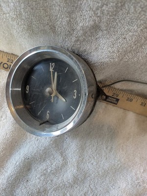 1960's Lincoln ANALOG CAR CLOCK DASHBOARD QUARTZ