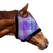 Kensington UV Fly Mask with Fleece Trim - Protective Mask with Dual Ear Opening