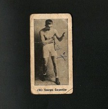 1931 Cigarrera Bigott Boxeadores Venezolanos Diana Cigarillos Georges Carpentier #36
