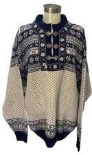 Dale Of Norway Christiania Pure Wool Pullover Sweater Size XL EUC