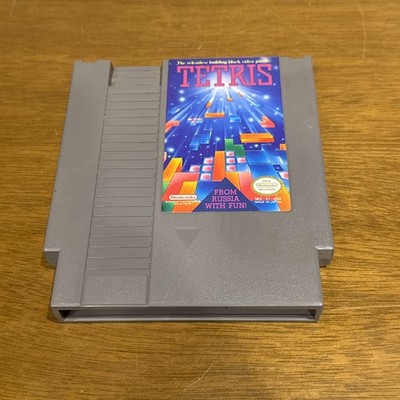 Tetris NES Nintendo Entertainment System Cartridge Original Classic Puzzle Game