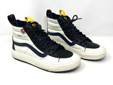 Vans Sk8-Hi MTE 2 Varsity Black Blue Marshmallow Mens Sz 6.5 Womens Size 8 NICE