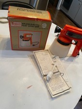 Vintage Webber Airless Electric Paint Spray Gun 110V/60Hz NOS