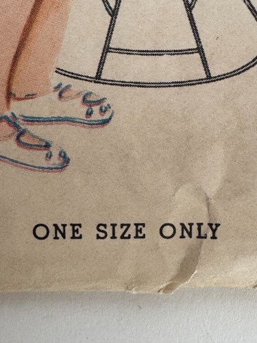 Butterick Sewing Pattern 2484 Infant Baby Smocks Bibs Vintage 1950s 6M-24M Uncut - Picture 7 of 12