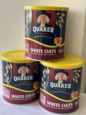 Quaker White Oats 500g.