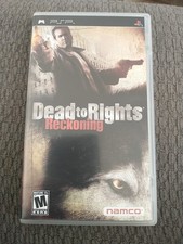 Dead to Rights: Reckoning (Sony PSP, 2005) Complete With Box+ Manual Mint