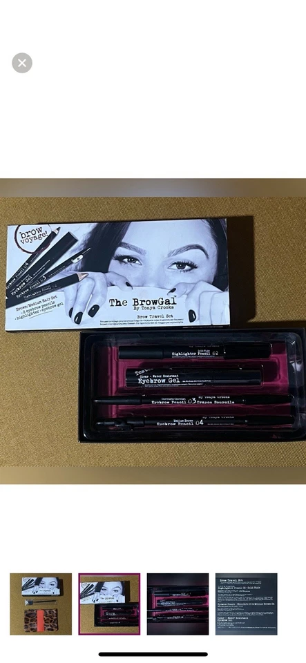 Brow Voyage! The Browgal Travel set By Tonya Crooks - Image 2 of 4