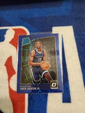 2018-19 Donruss Optic Rated Rookie Blue Velocity Prizm #188 Jaren Jackson Jr(C)