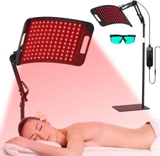 Red Light Therapy for Body face-660nm 850nm Infrared Light Therapy Panel 3 in 1 