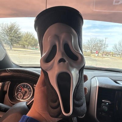 Ghostface Scream 7 plastic cup 
