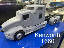 rc tamiya 1/14 truck body parts Kenworth 1:14 T800 W900 T-660 Lesu Lowboy Wedico