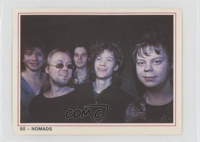 1980s Swedish Semic Pop Star Stickers Nomads #80 f5h