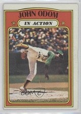 1972 Topps In Action Blue Moon Odom #558 0lu8